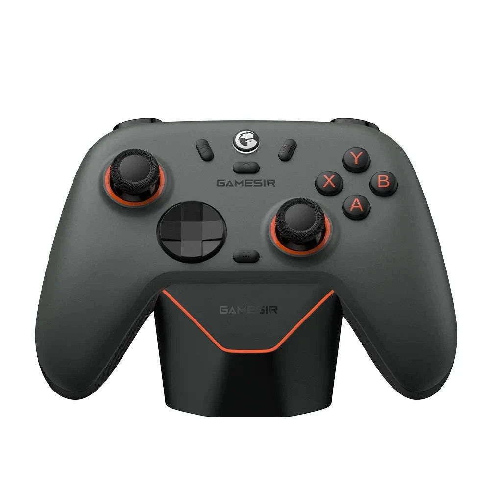 Wireless Bluetooth Game Controller with Hall Effect, 2 Back Buttons, 600mAh Battery-White Set / Russian Federation