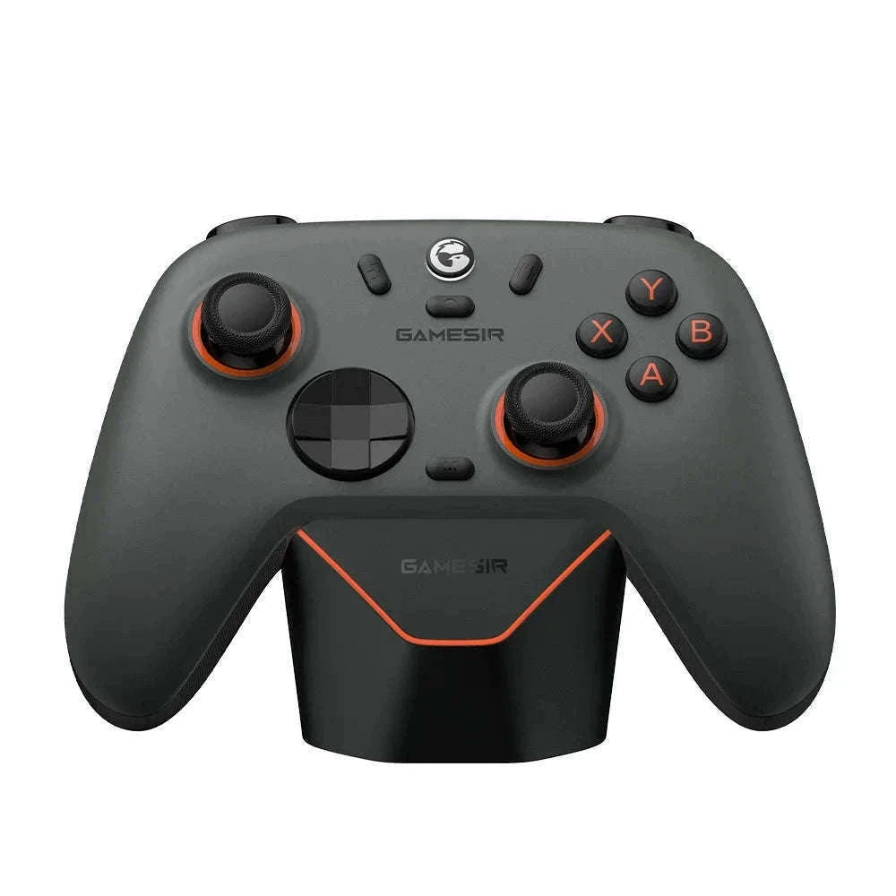 Wireless Bluetooth Game Controller with Hall Effect, 2 Back Buttons, 600mAh Battery-White Set / Russian Federation
