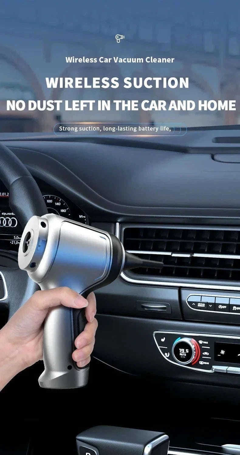 Wireless Car Vacuum Cleaner for Quick Interior Cleaning-basic
