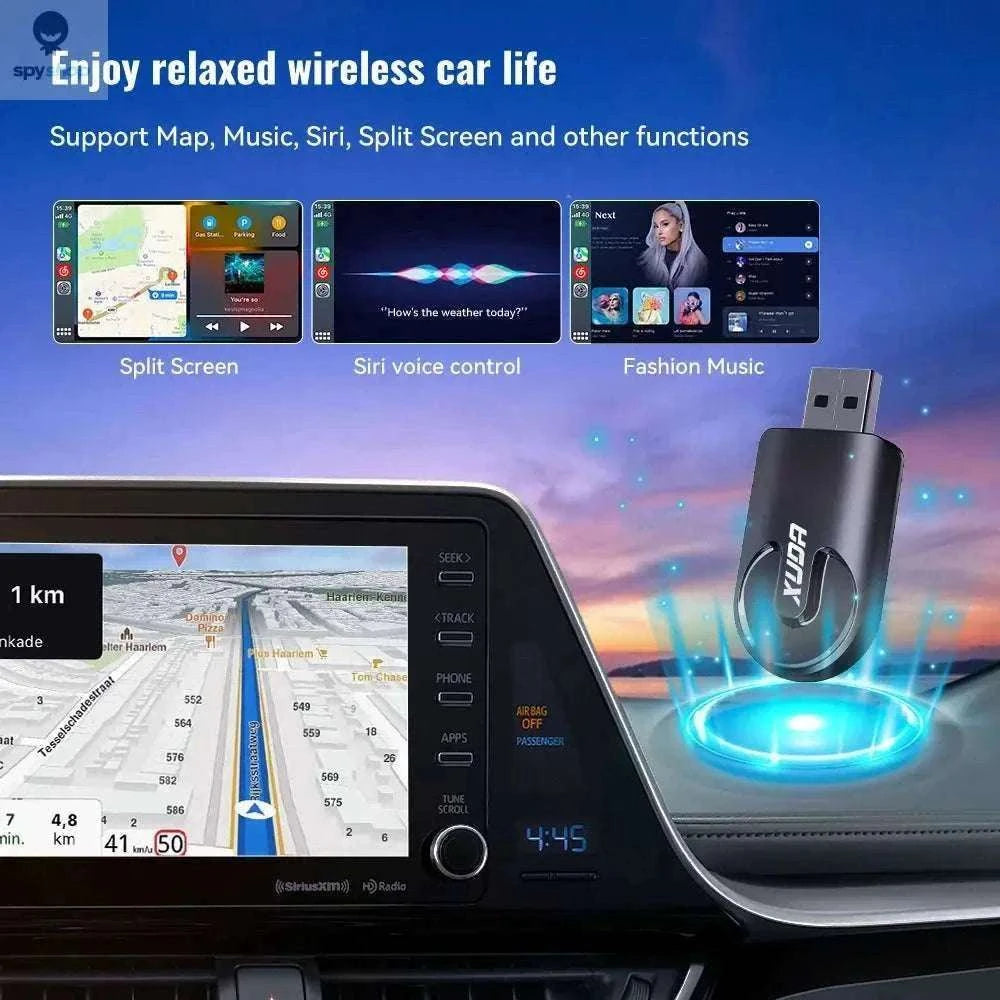 Wireless CarPlay & Android Auto Adapter for Nissan-2in1-A