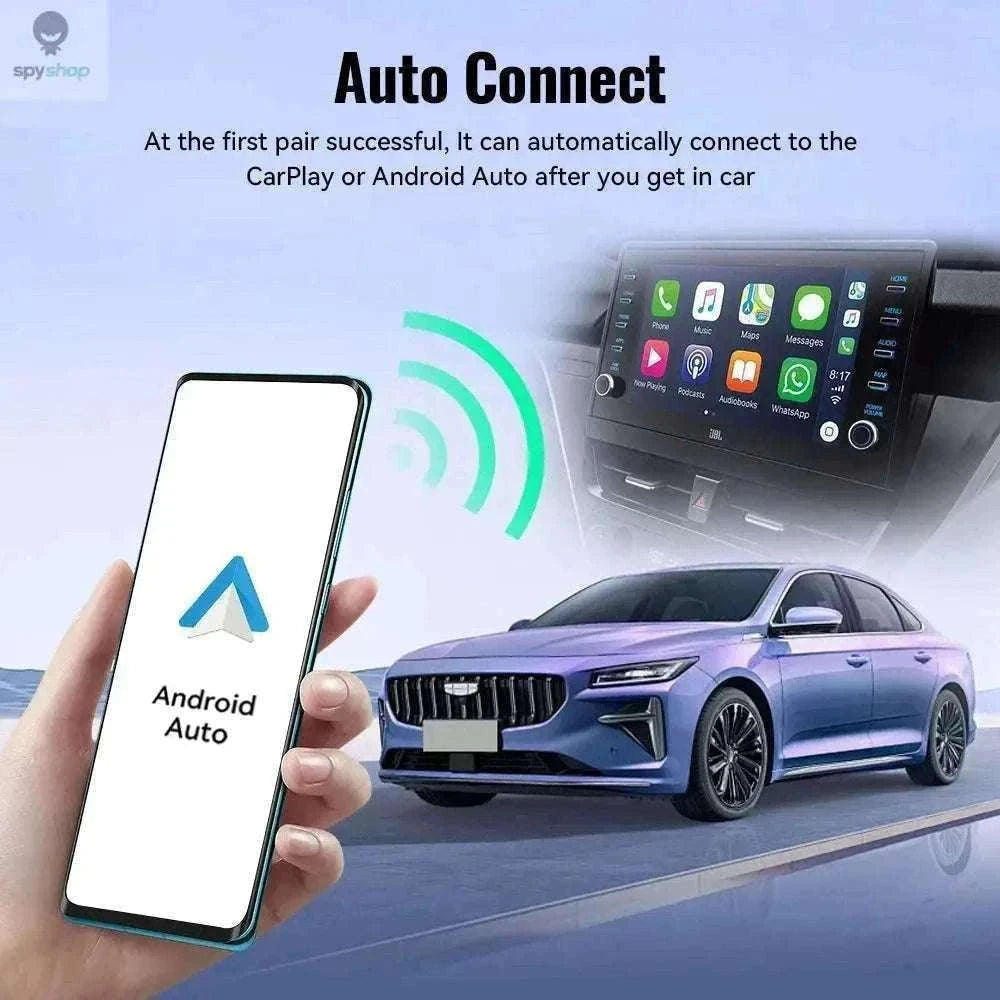 Wireless CarPlay & Android Auto Adapter for Nissan-2in1-A