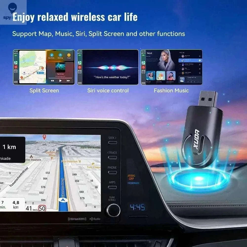 Wireless CarPlay & Android Auto Adapter for Nissan-2in1-A