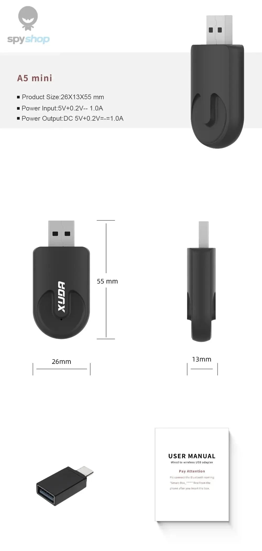 Wireless CarPlay & Android Auto Adapter for Nissan-carplay and auto