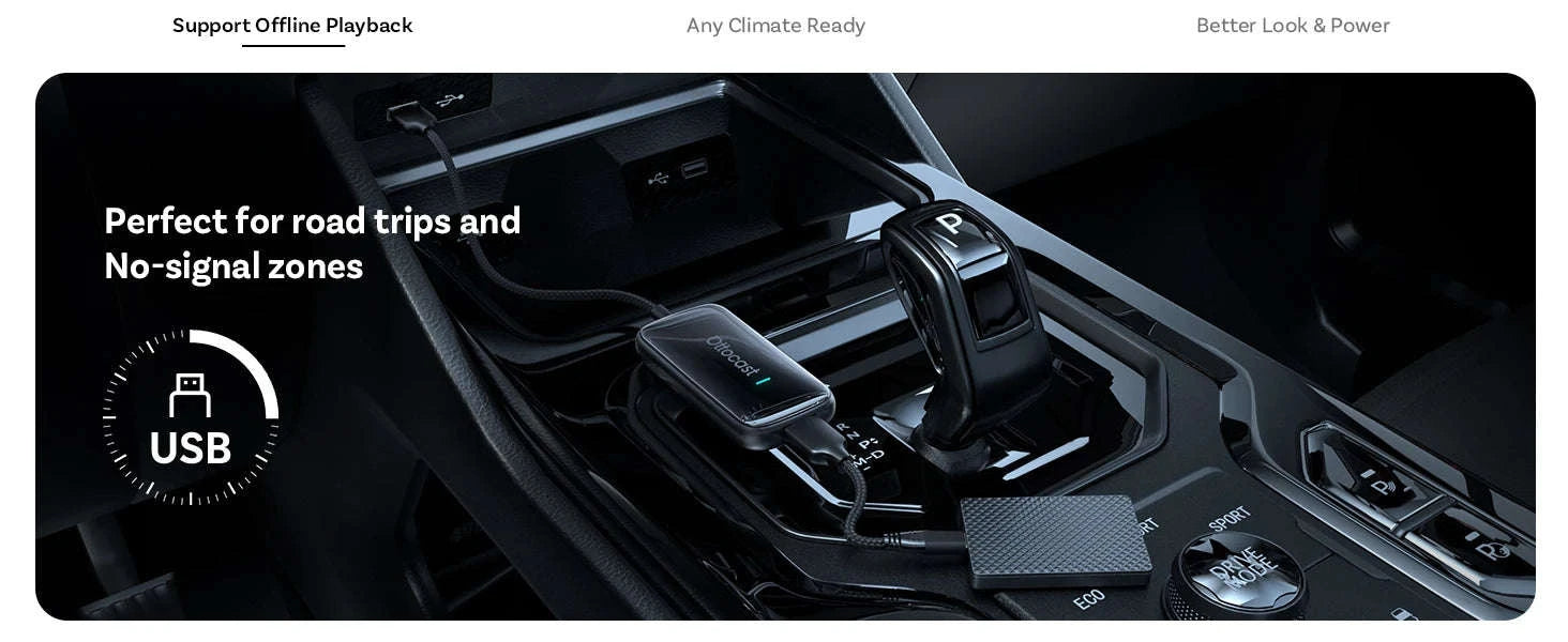 Wireless CarPlay & Android Auto AI Box with Streaming Apps for Cars-Play2Video Ultra