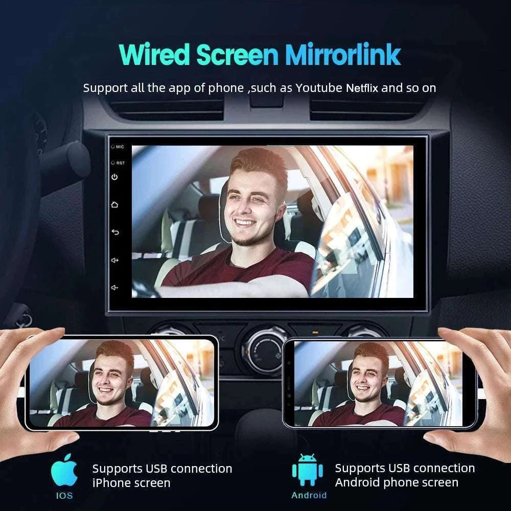 Wireless CarPlay & Android Auto USB Adapter for Android Head Units-CCPA With Mic / China Mainland