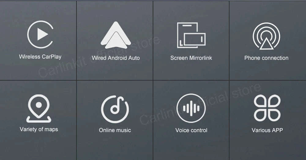 Wireless CarPlay & Android Auto USB Adapter for Android Head Units-CCPM MINI Black / spain