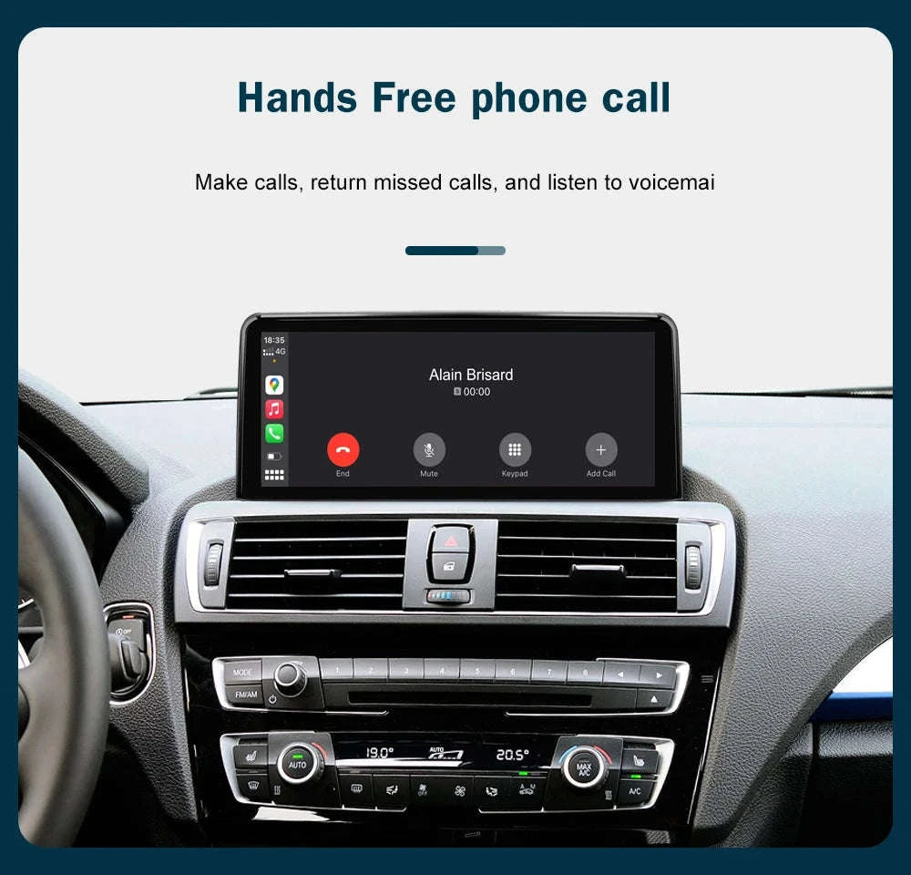 Wireless CarPlay Display for BMW 1–4 Series-12.3 RHD F30 NBT / UNITED KINGDOM