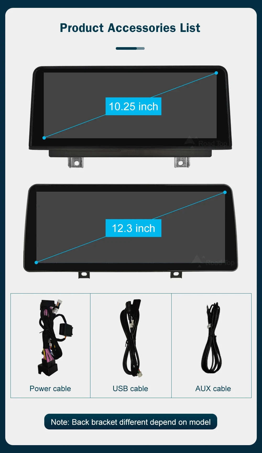 Wireless CarPlay Display for BMW 1–4 Series-12.3 RHD F30 NBT / UNITED KINGDOM