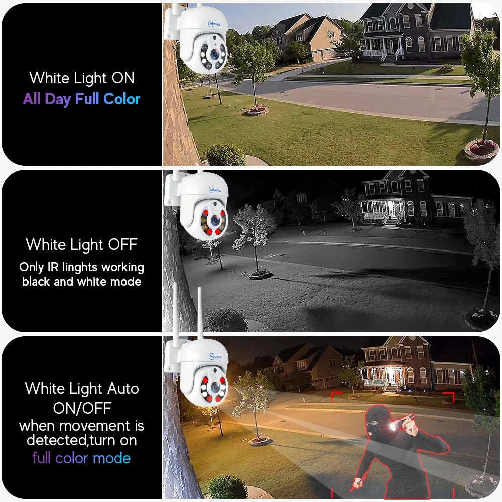 Wireless CCTV System PTZ Security Camera Kit with Two-Way Audio-10CH 5MP With 2 PTZ / spain / 2T
