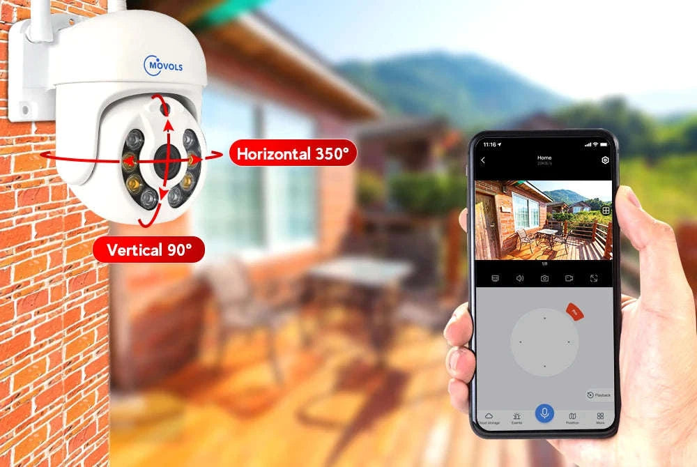 Wireless CCTV System PTZ Security Camera Kit with Two-Way Audio-10CH 5MP With 2 PTZ / spain / 2T