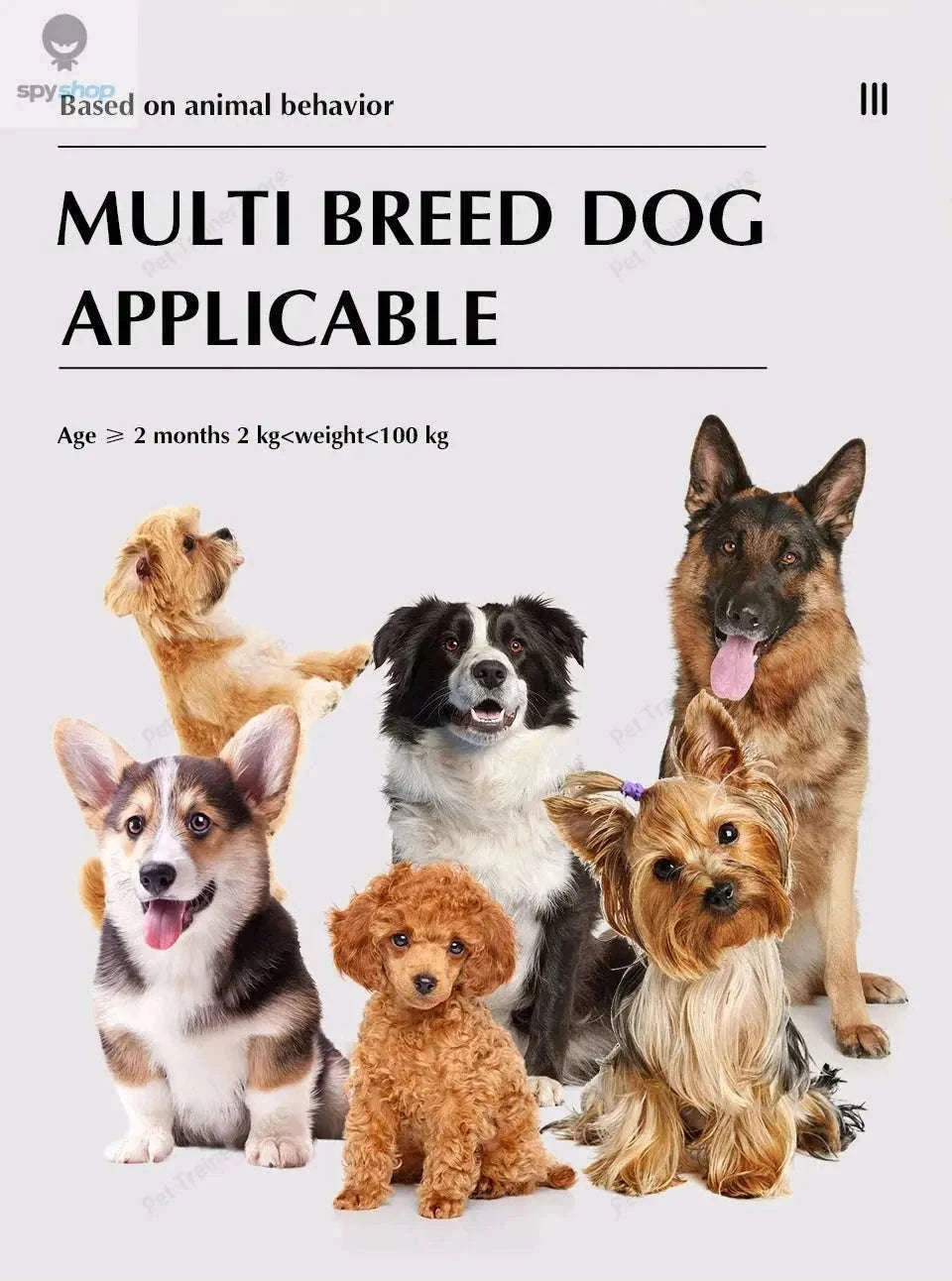 Wireless Dog Fence and Training Collar System with Adjustable Radius-For 2 dogs