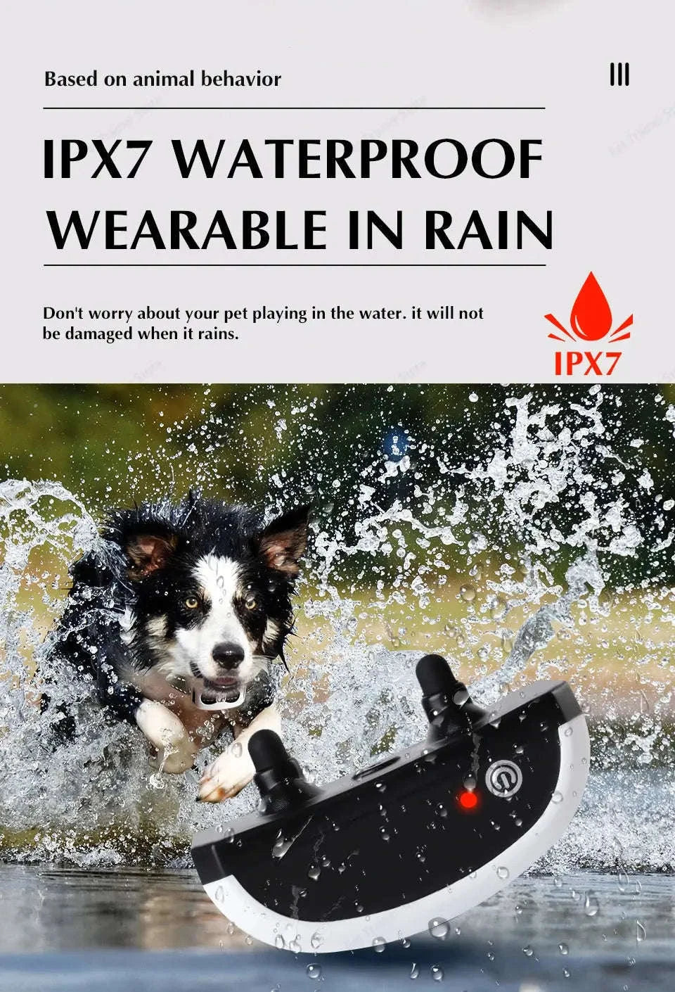 Wireless Dog Fence & Training Collar System – Adjustable Radius and Multi-Dog Control-For 2 dogs