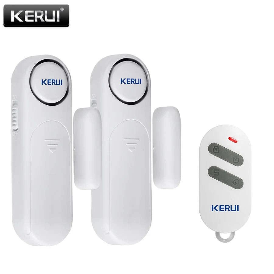 Wireless Door Window Magnetic Sensor Alarm-Alarm Kit 3 / CHINA