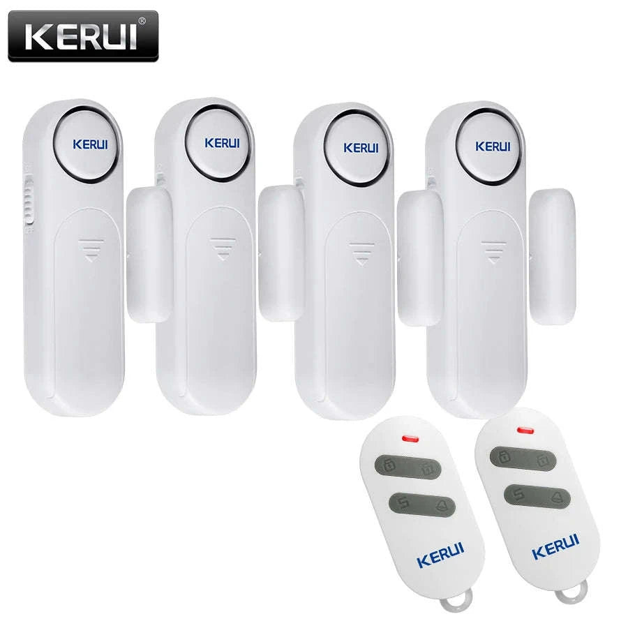 Wireless Door Window Magnetic Sensor Alarm-Alarm Kit 3 / CHINA