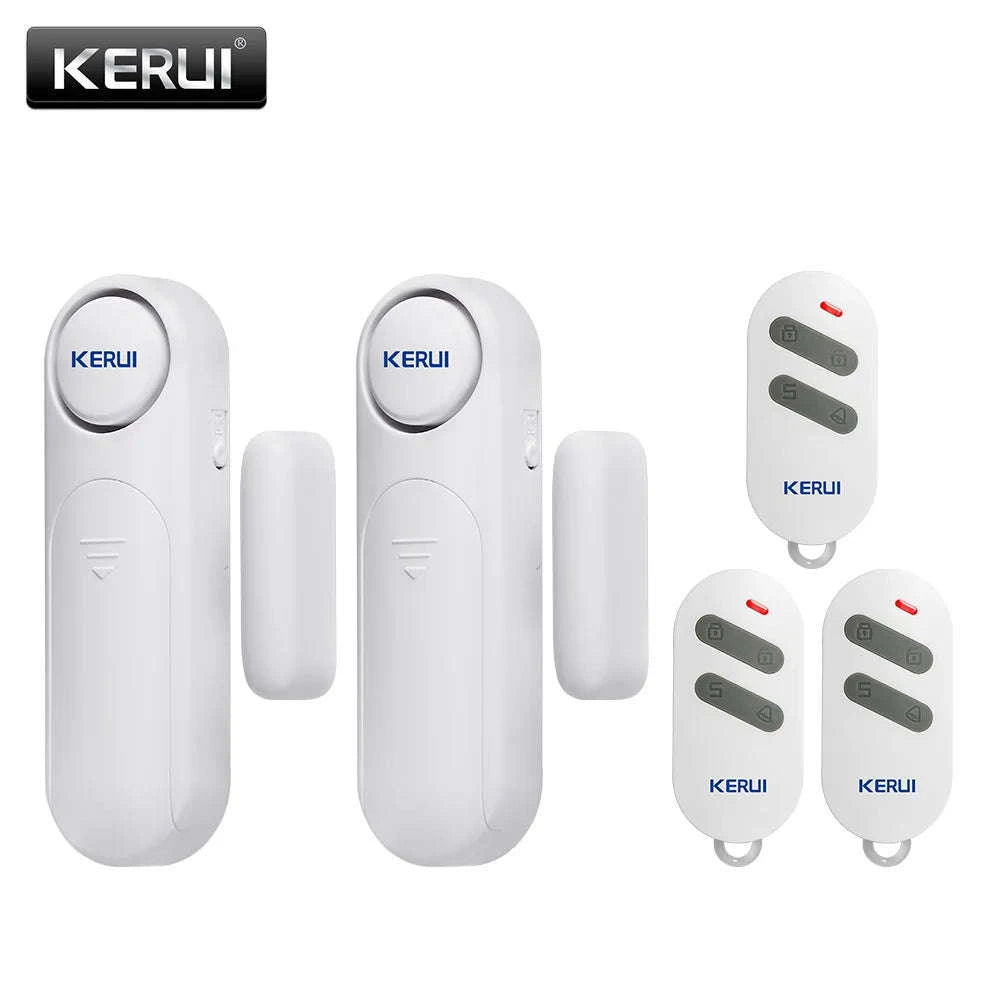Wireless Door Window Magnetic Sensor Alarm-Alarm Kit 3 / CHINA