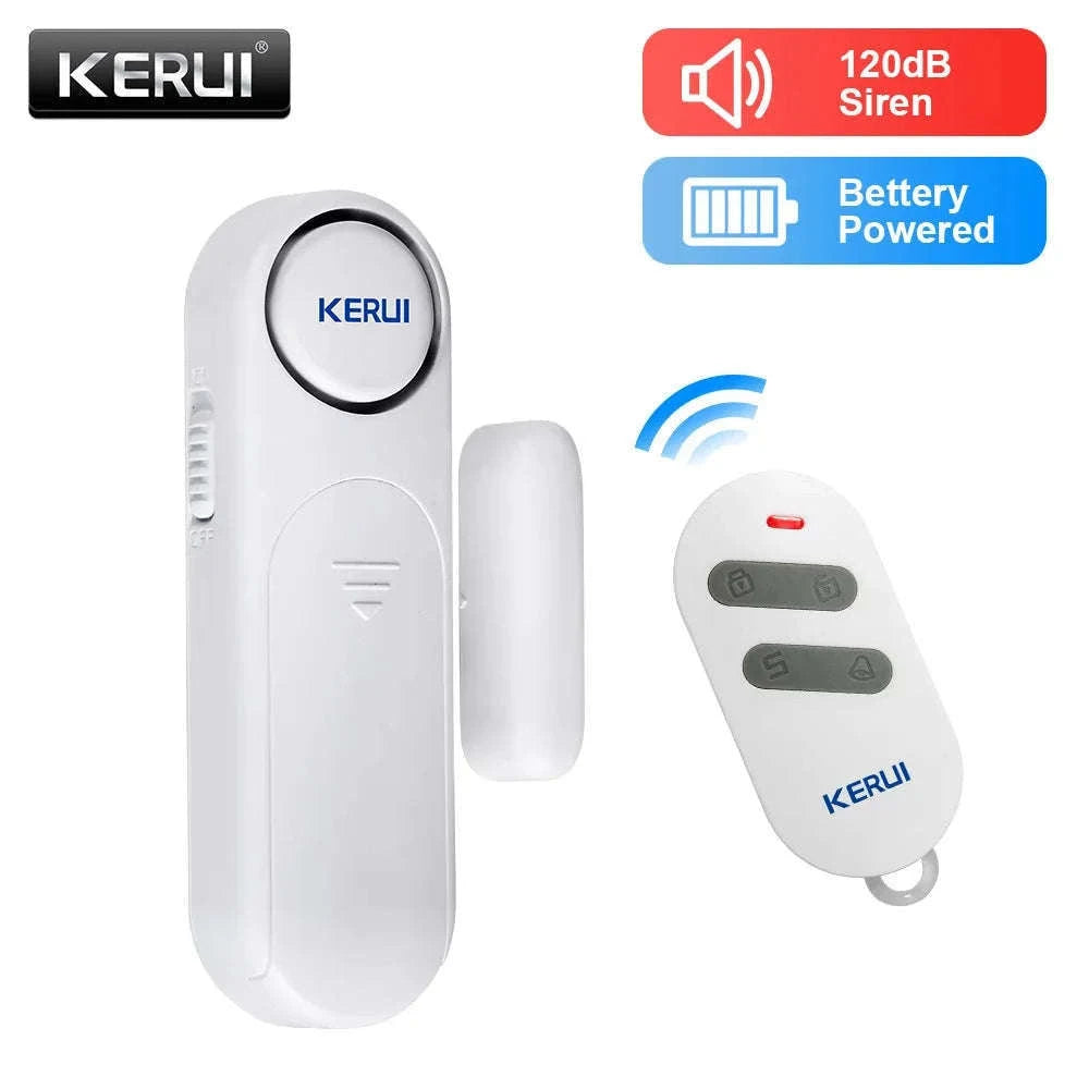 Wireless Door Window Magnetic Sensor Alarm with 120dB Siren-Alarm Kit 3 / CHINA