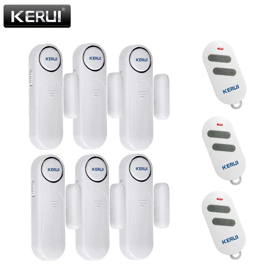 Wireless Door Window Magnetic Sensor Alarm with 120dB Siren-Alarm Kit 3 / CHINA