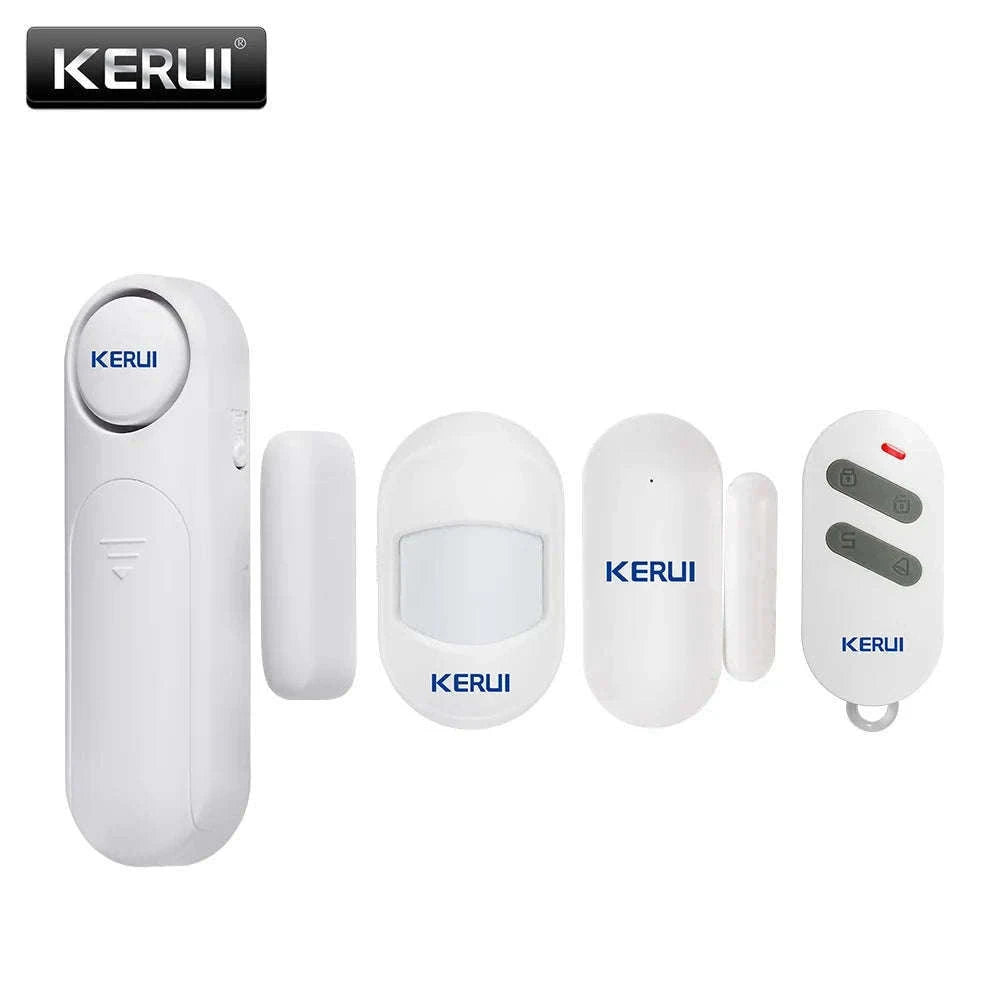 Wireless Door Window Magnetic Sensor Alarm with 120dB Siren-Alarm Kit 3 / CHINA