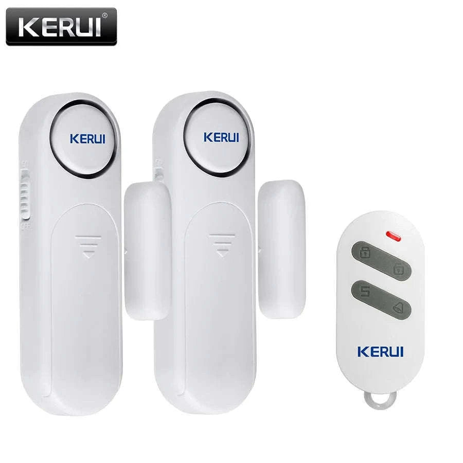 Wireless Door Window Magnetic Sensor Alarm with 120dB Siren-Alarm Kit 3 / CHINA