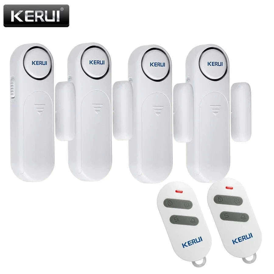 Wireless Door Window Magnetic Sensor Alarm with 120dB Siren-Alarm Kit 3 / CHINA