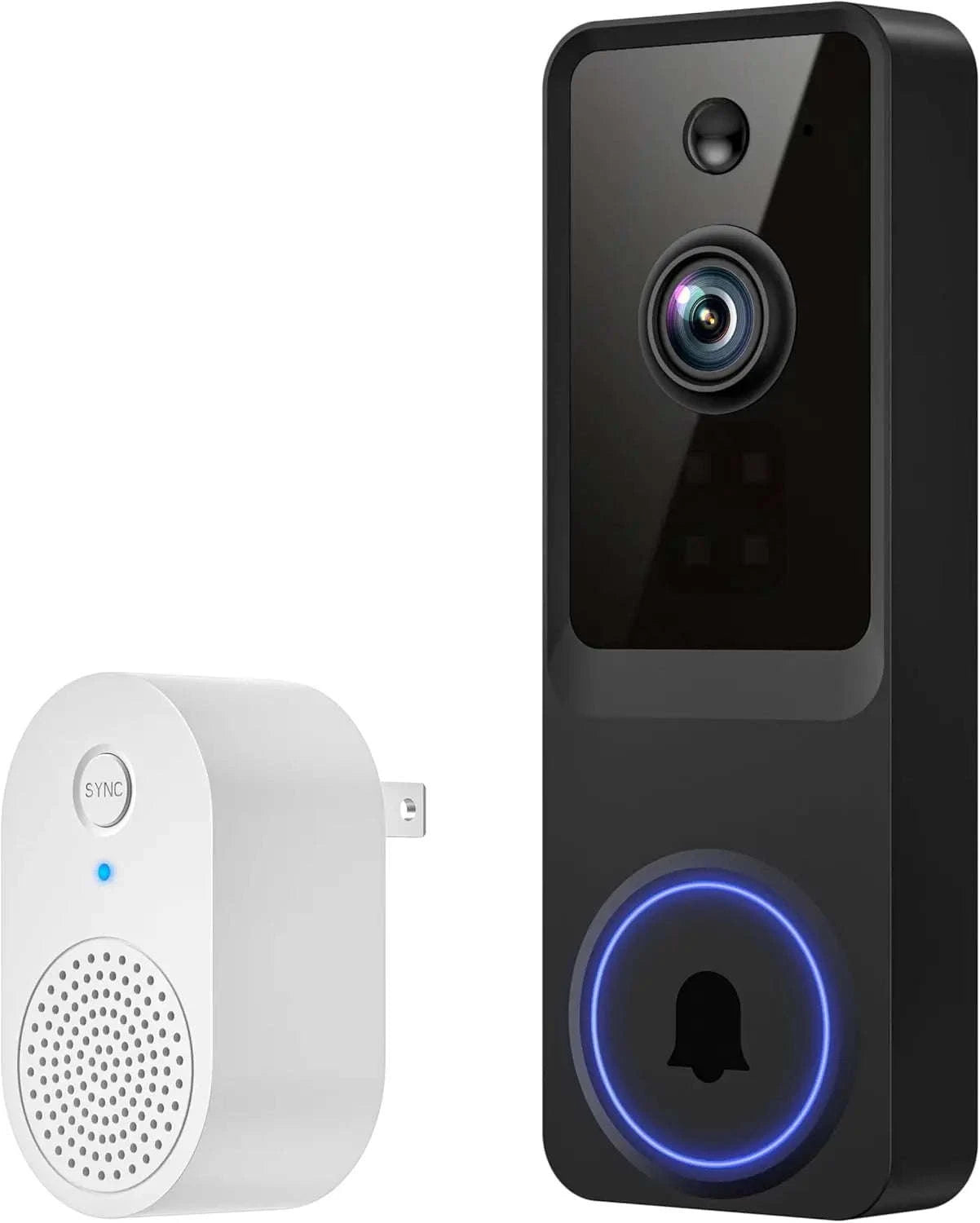 Wireless Doorbell Camera 1080P HD with Motion Detection & Audio-United States