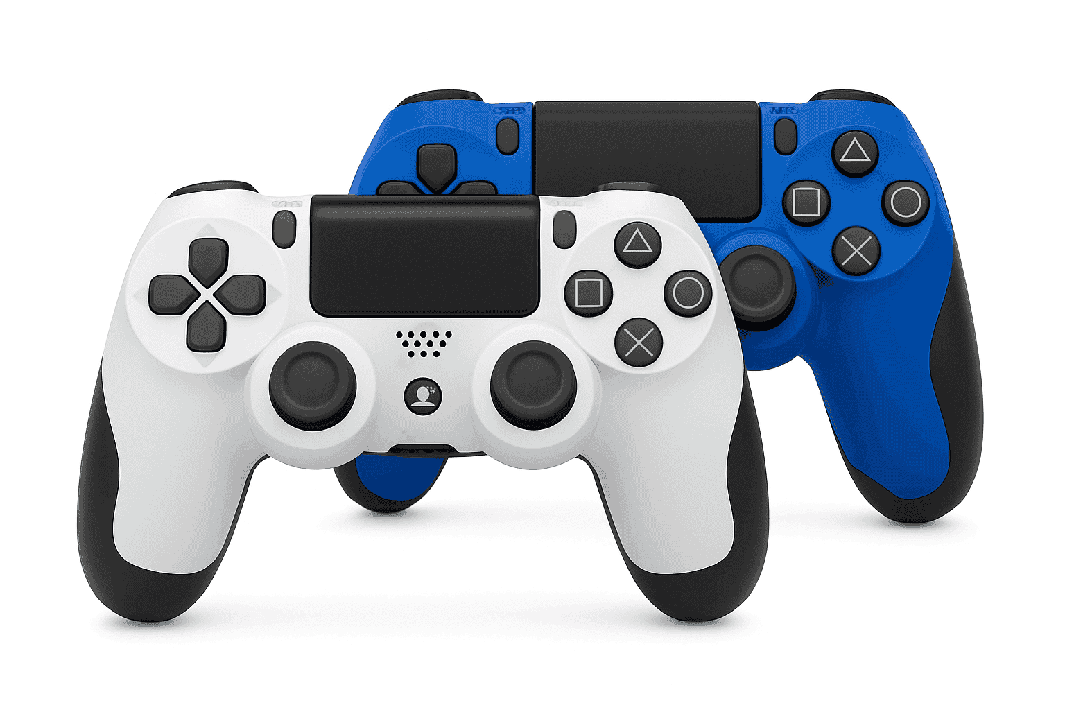 Wireless Dual Vibration Game Controller for Console and PC with 6-Axis Gyroscope-White / United States