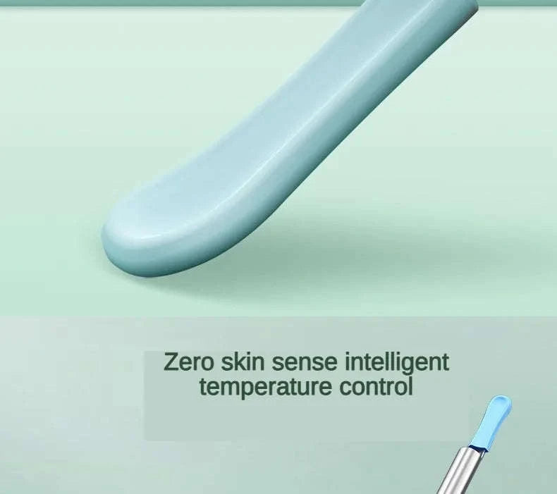 Wireless Ear Cleaner with Camera – Visual Ear Wax Removal Tool-White 9-piece set