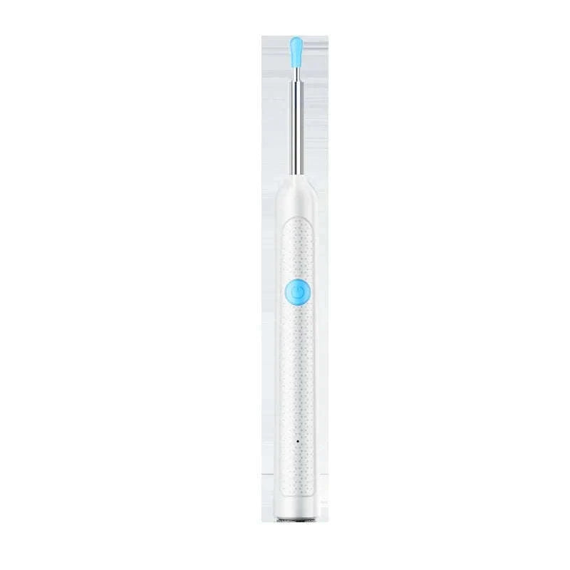 Wireless Ear Cleaner with Camera – Visual Ear Wax Removal Tool-White 9-piece set