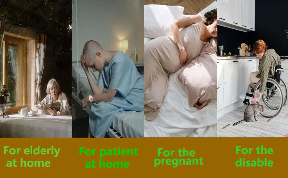 Wireless Elderly Care Pager System-Host And 3SOS