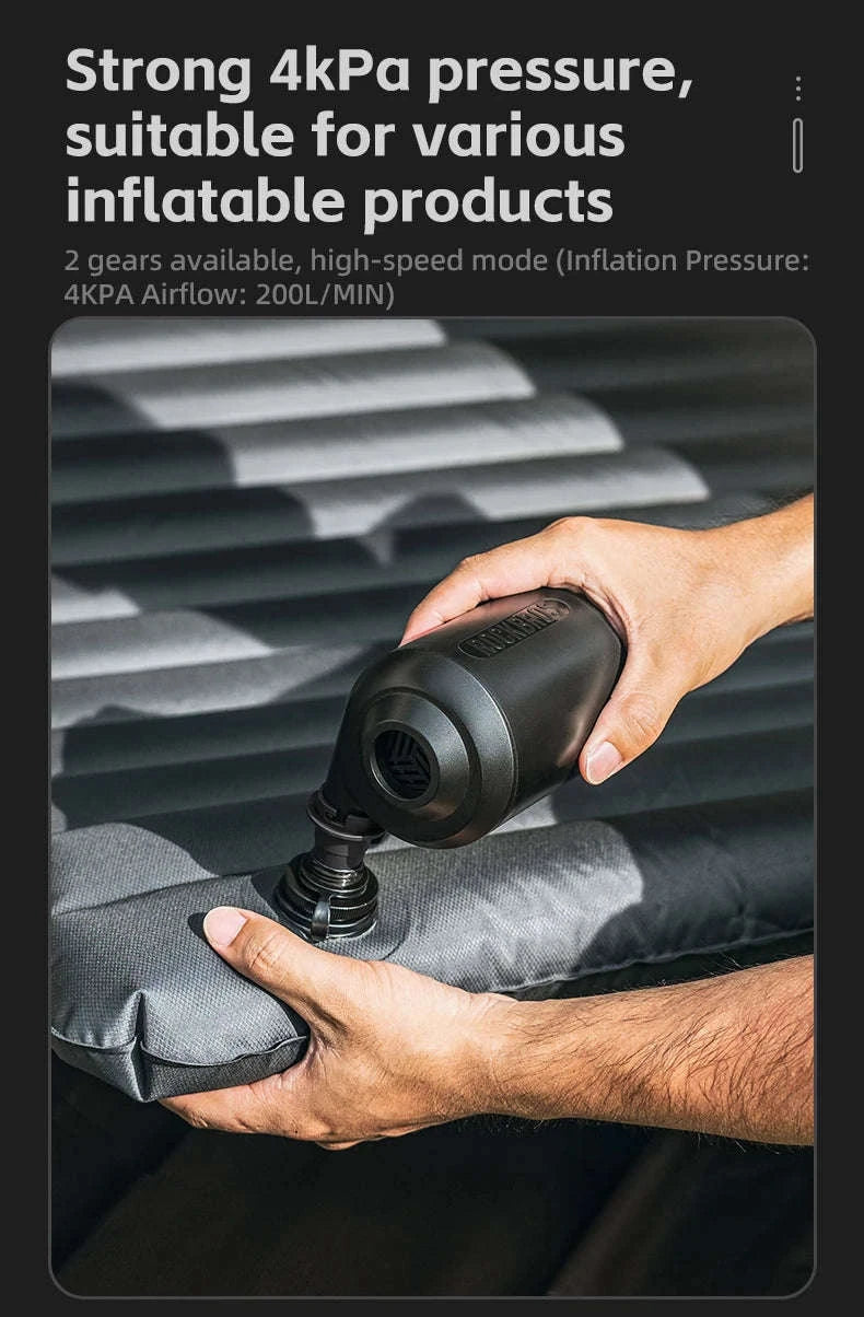 Wireless Electric Air Pump for Mattresses, Pools, and Inflatables-42520002