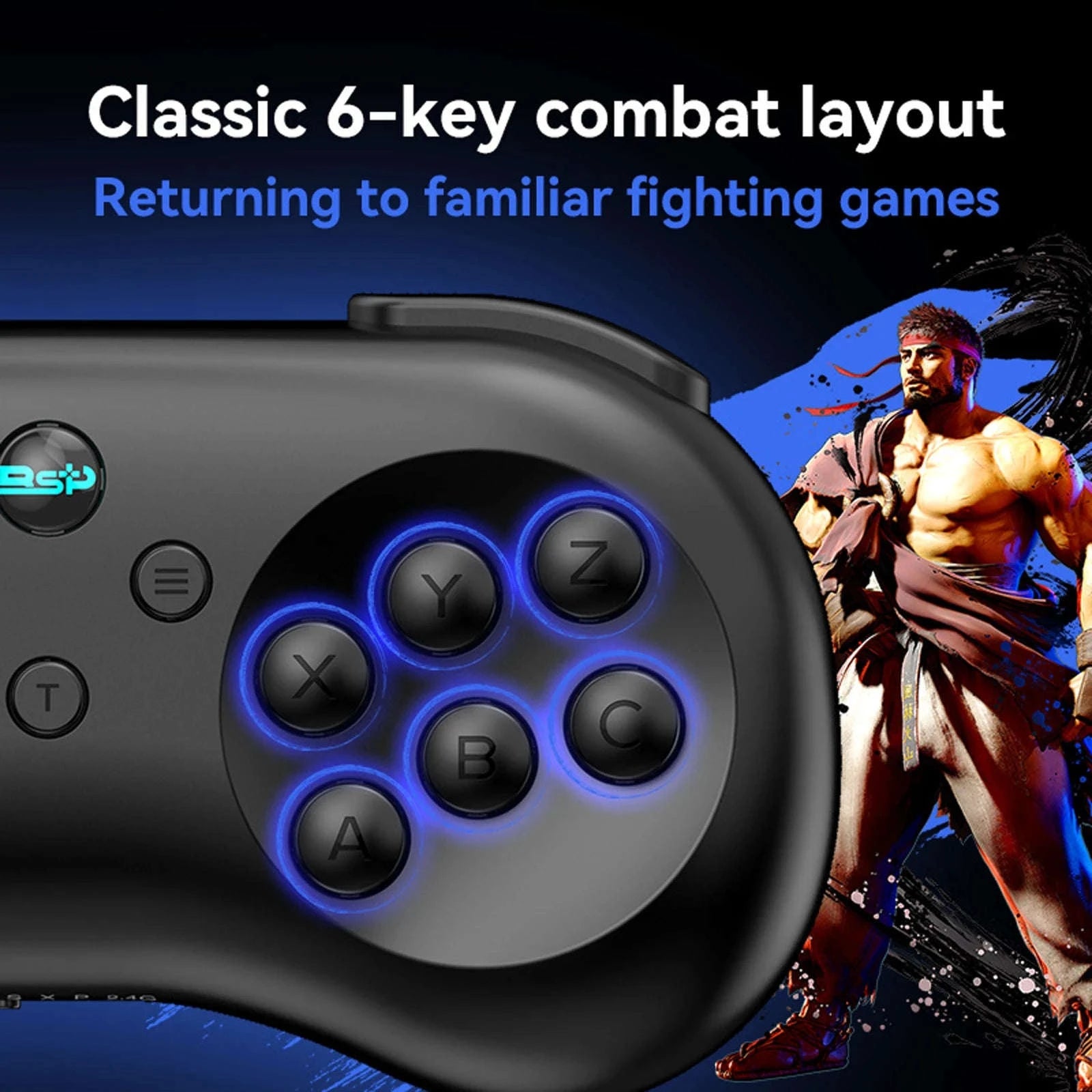 Wireless Game Controller for Switch, PC, PS4, PS3-Black 8K receiver / United States