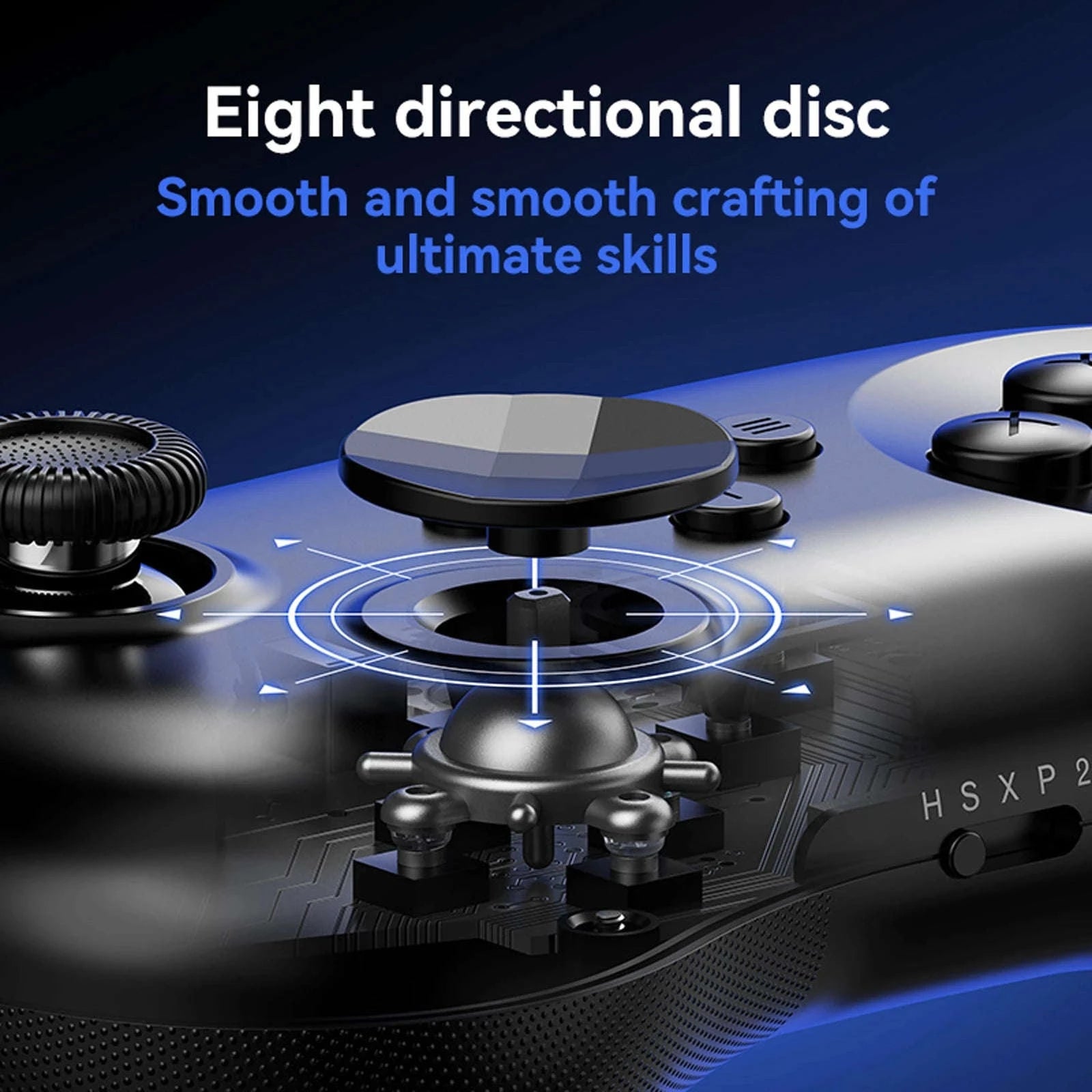 Wireless Game Controller for Switch, PC, PS4, PS3-Black 8K receiver / United States