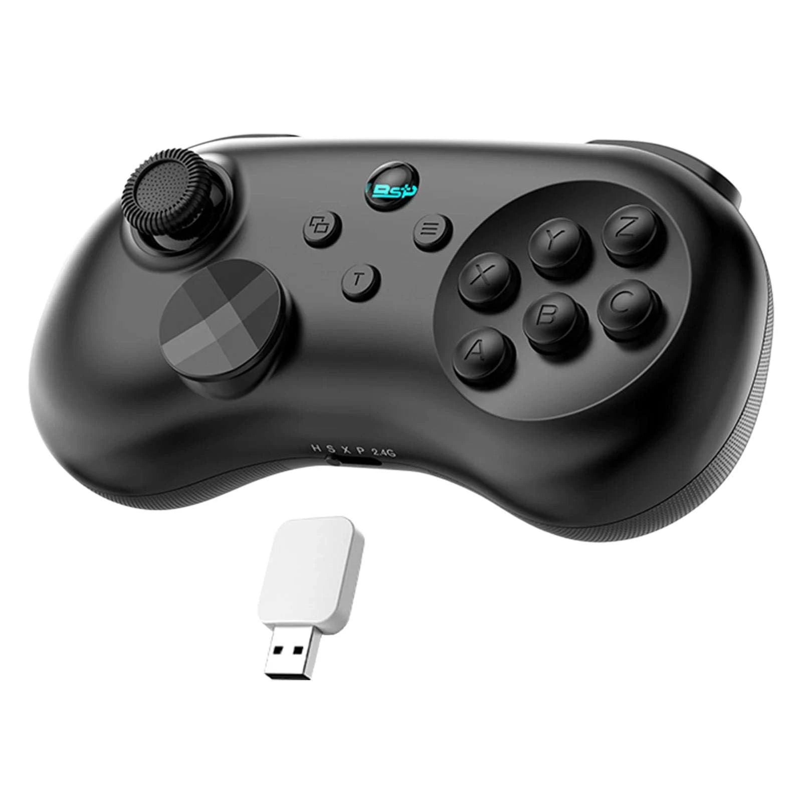 Wireless Game Controller for Switch, PC, PS4, PS3-Black 8K receiver / United States