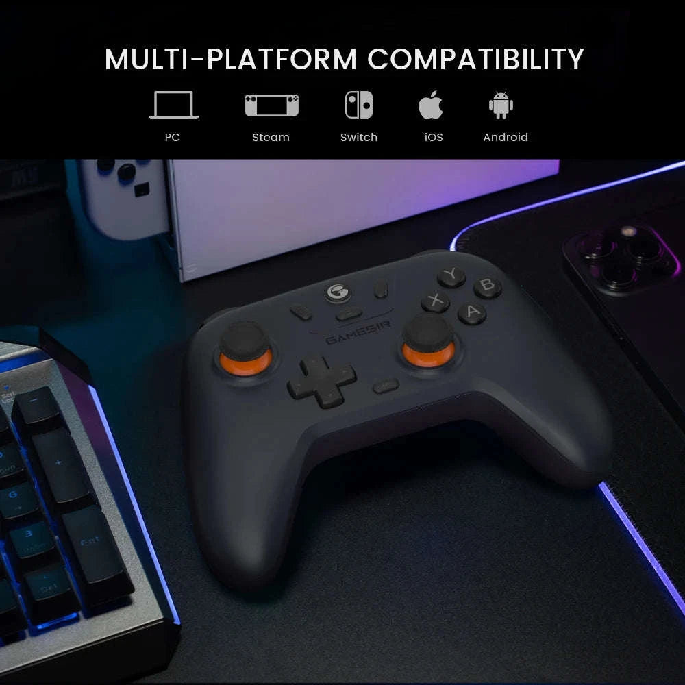 Wireless Game Controller with Hall Effect Sticks-Green / Germany