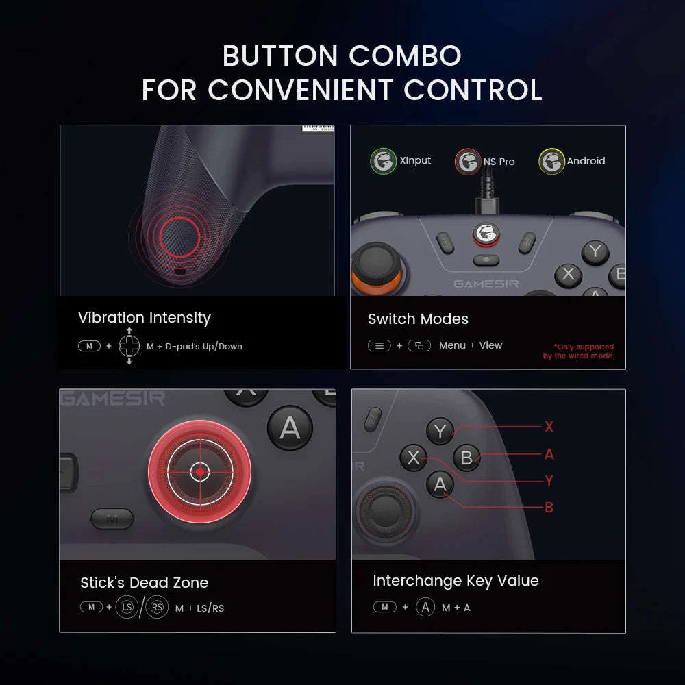 Wireless Game Controller with Hall Effect Sticks-Green / Germany