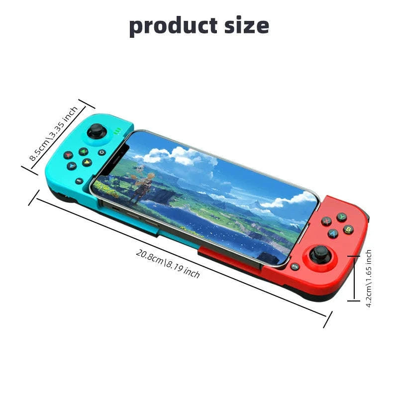 Wireless Gamepad Controller for Mobile and PC-black / United States