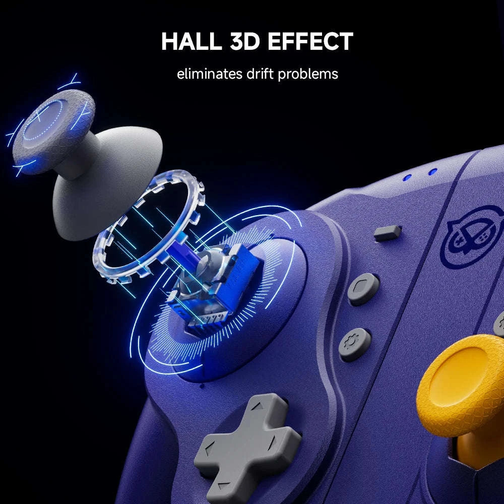 Wireless Gamepad for Compatible Switch Consoles-Purple / United States