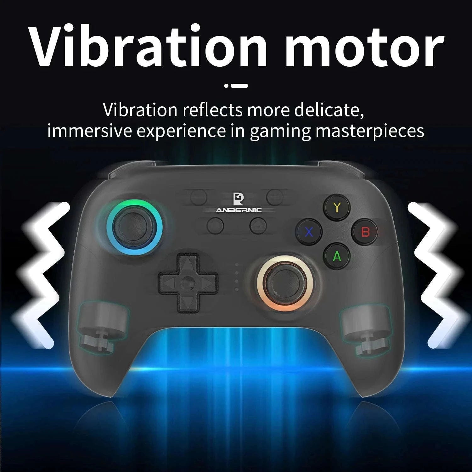 Wireless Gaming Controller with Hall Effect Triggers and Joysticks-Radiant Purple / United States
