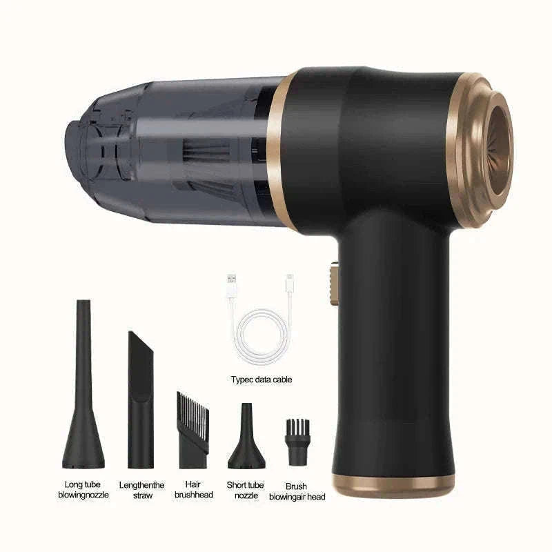 Wireless Handheld Vacuum Cleaner for Car, Carpet & Home Cleaning-black / United States