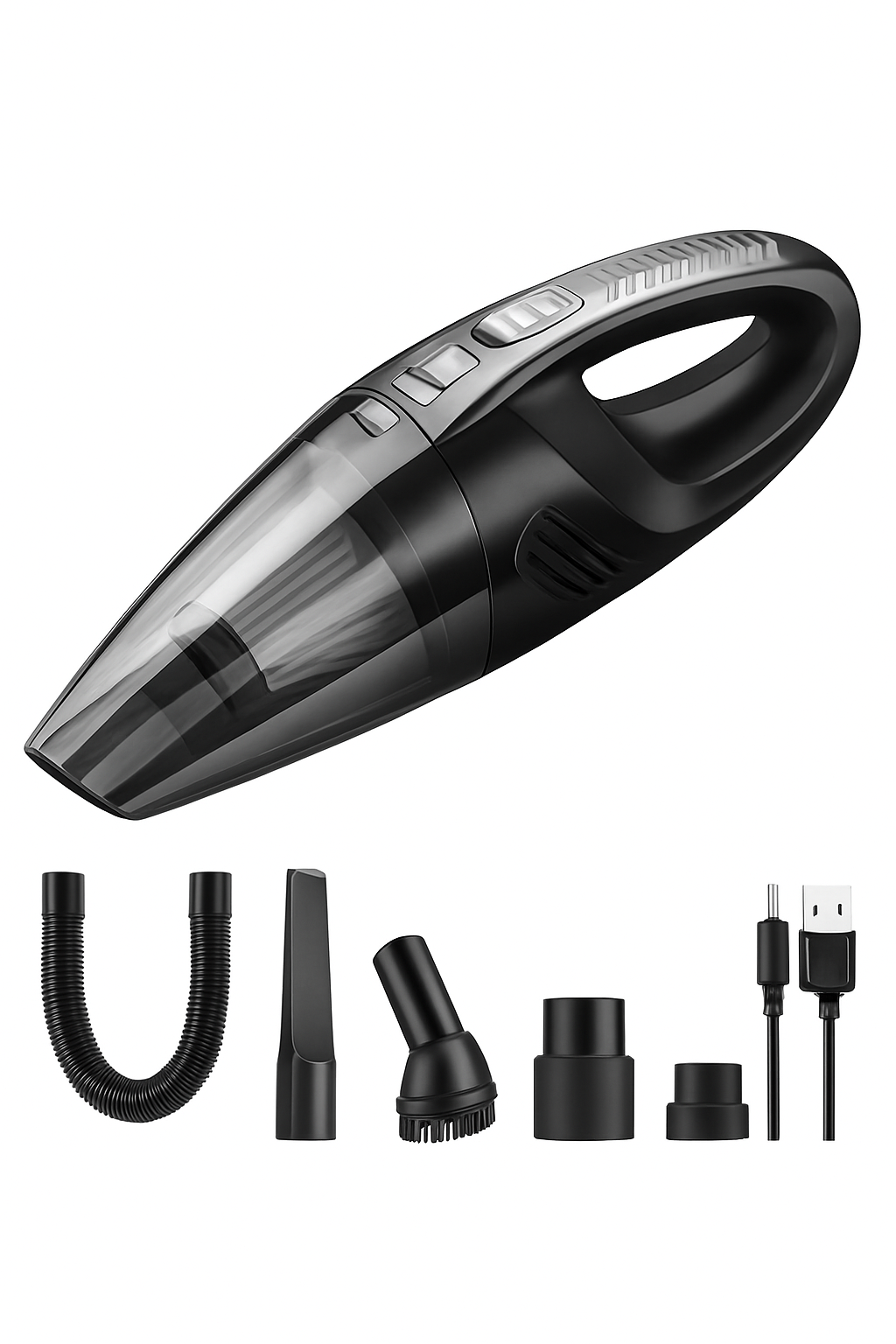 Cordless Handheld Car Vacuum Cleaner, Wet and Dry 120W