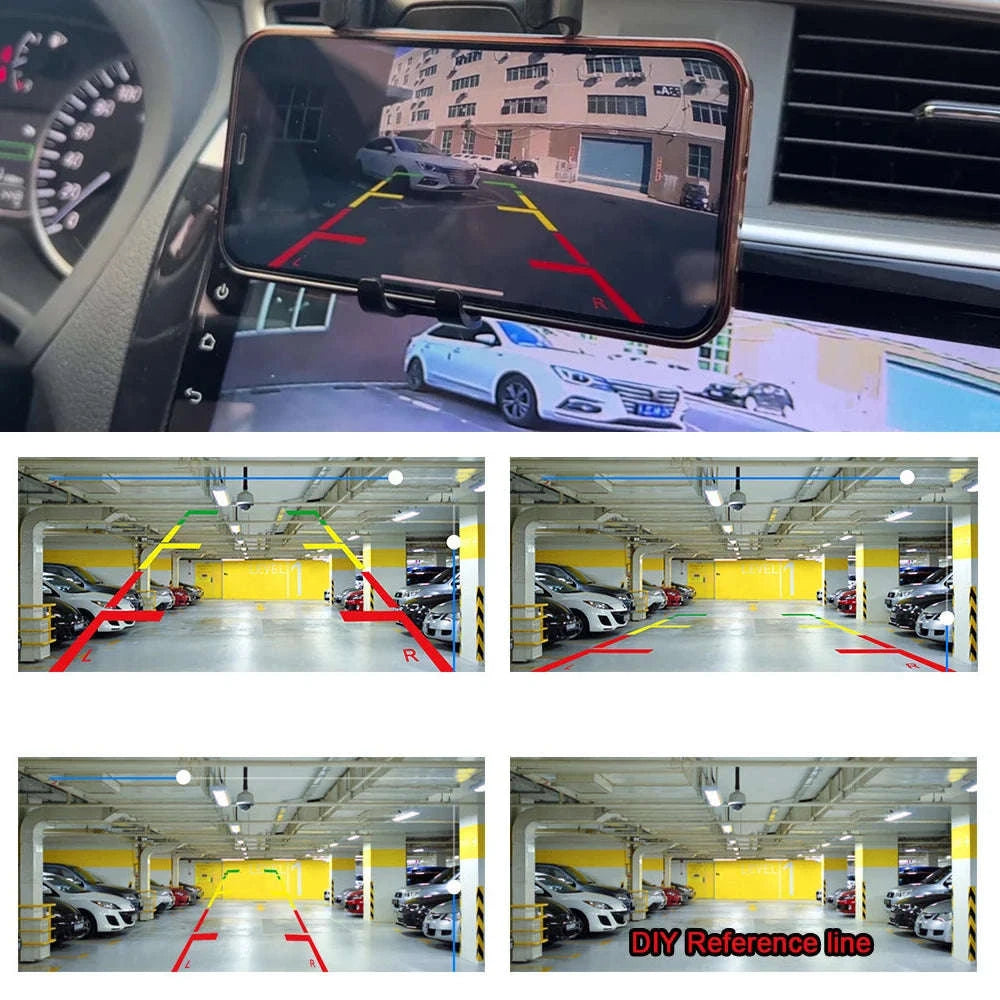 Wireless HD Rear View Camera 170 Degree Waterproof 12V 24V-ACC For 12V Cars