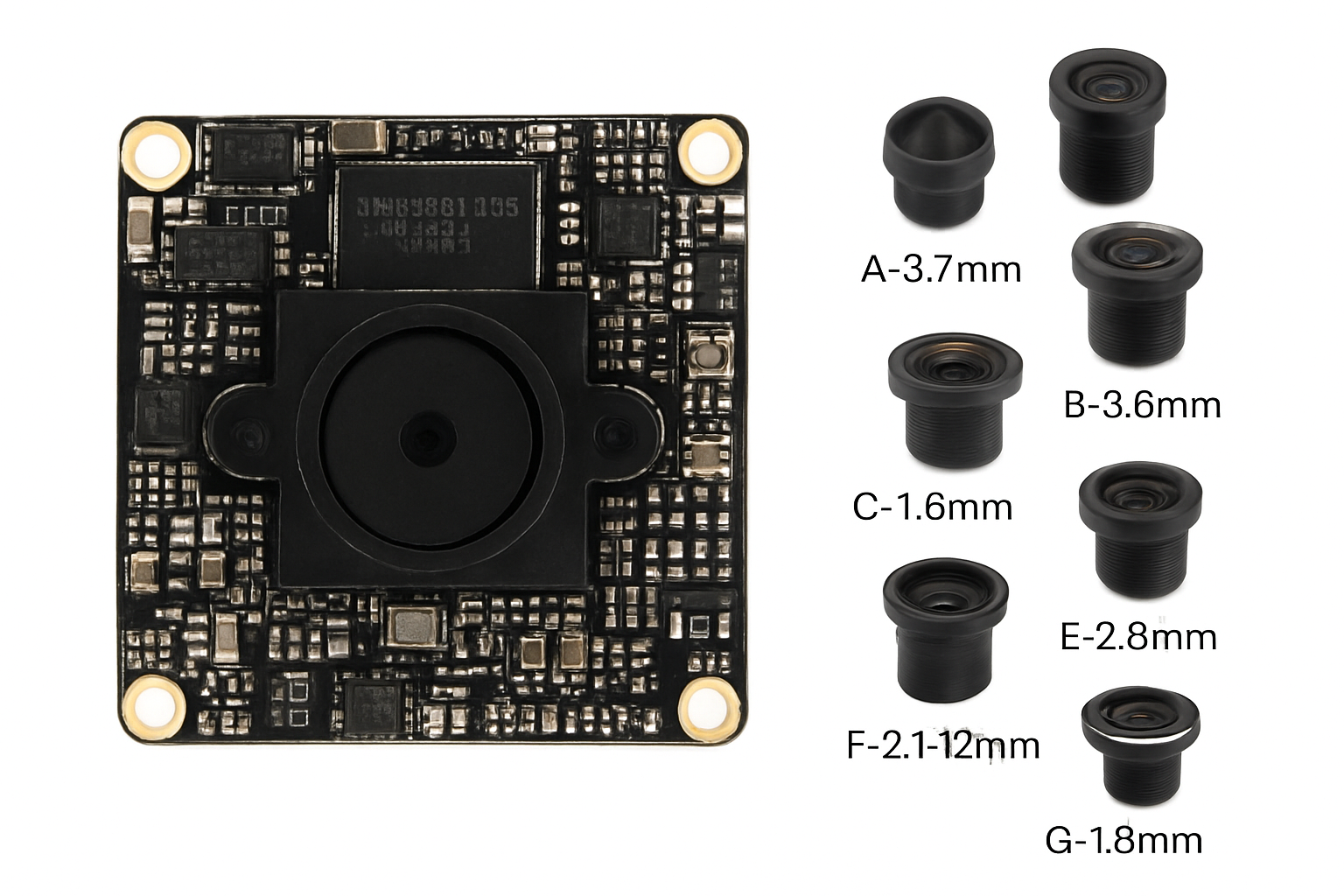 Bezdrátový IP kamerový modul 5MP mini bezpečnostní jednotka