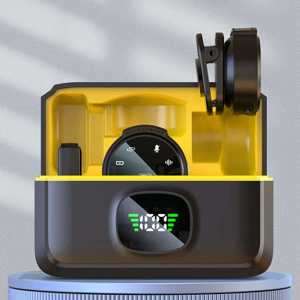 Wireless Lavalier Microphone for iPhone & Android-IOS