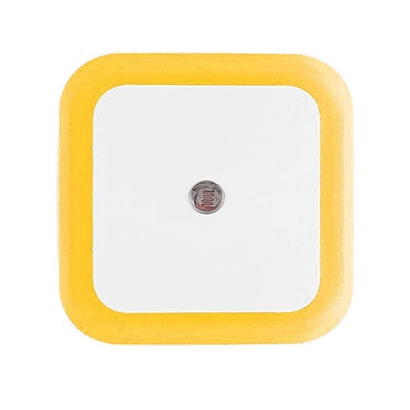 Wireless LED Night Light with Sensor for Bedrooms and Hallways-EU Plug / White