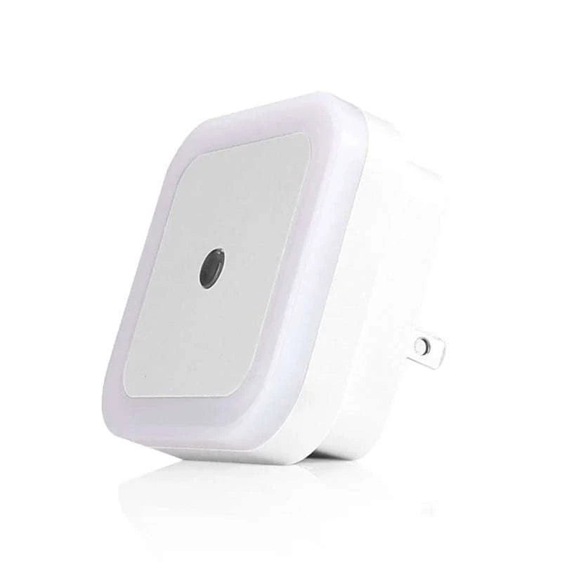 Wireless LED Night Light with Sensor for Bedrooms and Hallways-EU Plug / White