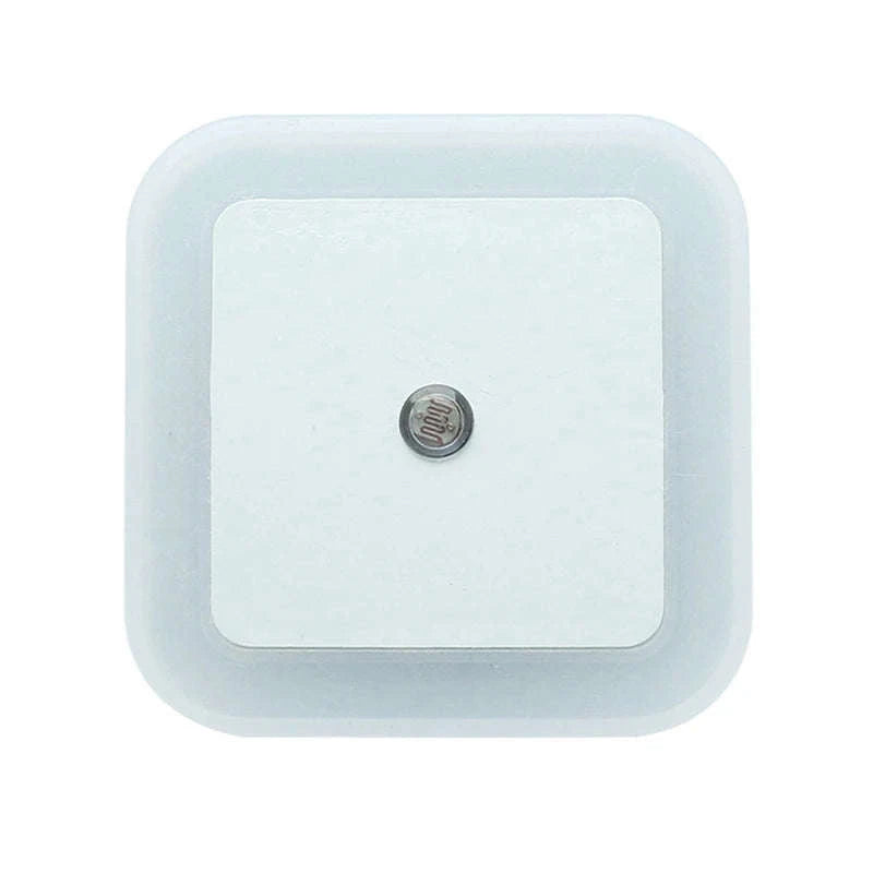 Wireless LED Night Light with Sensor for Bedrooms and Hallways-EU Plug / White