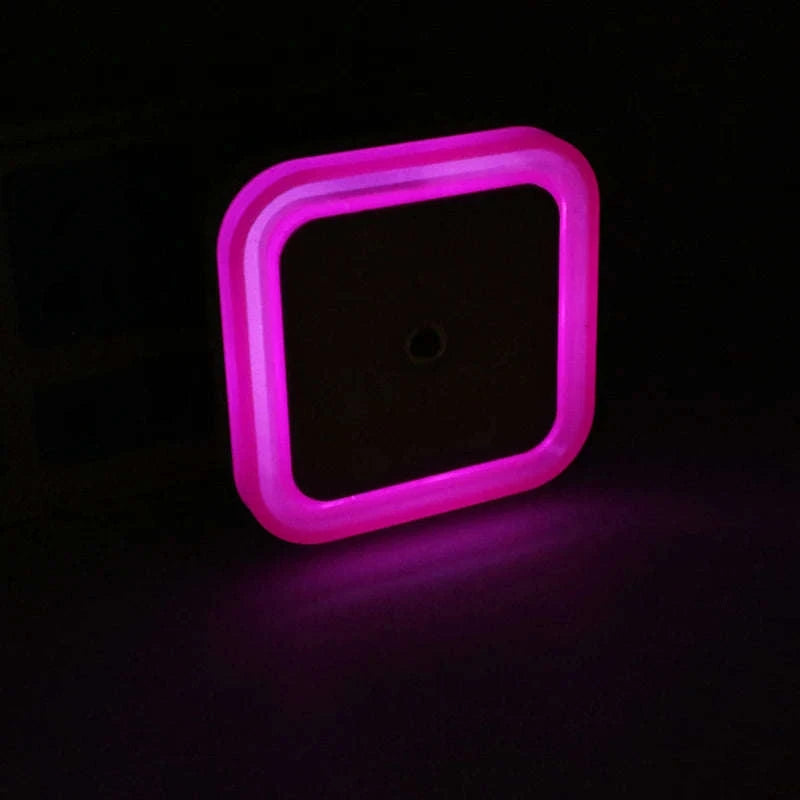 Wireless LED Night Light with Sensor for Bedrooms and Hallways-EU Plug / White