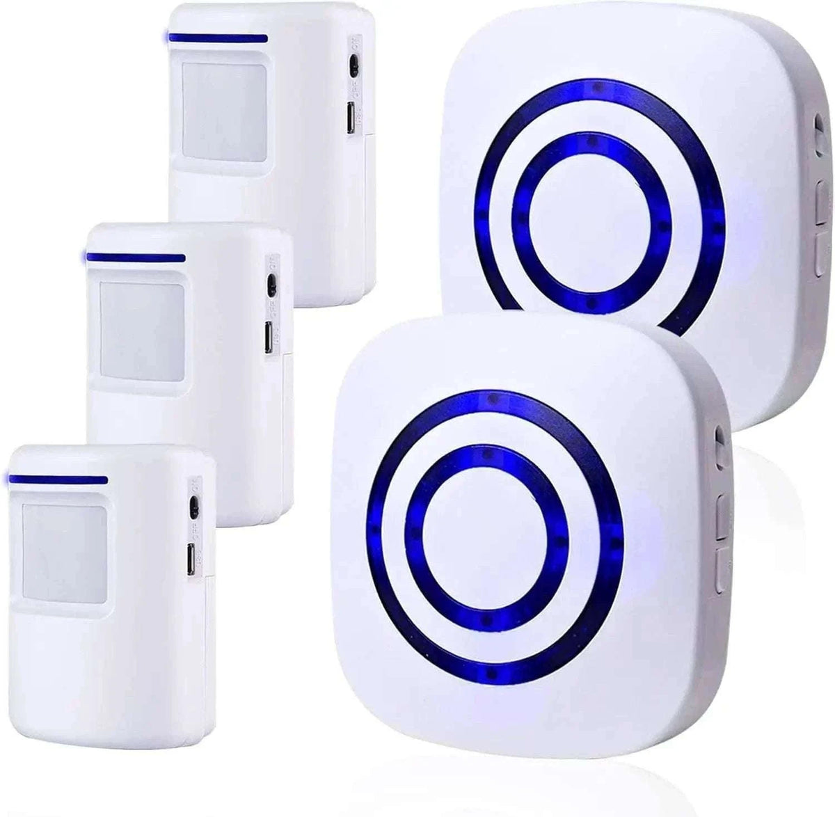 Wireless Motion Sensor Alarm System for Home and Shop-1 sensors 1 receiver / UK