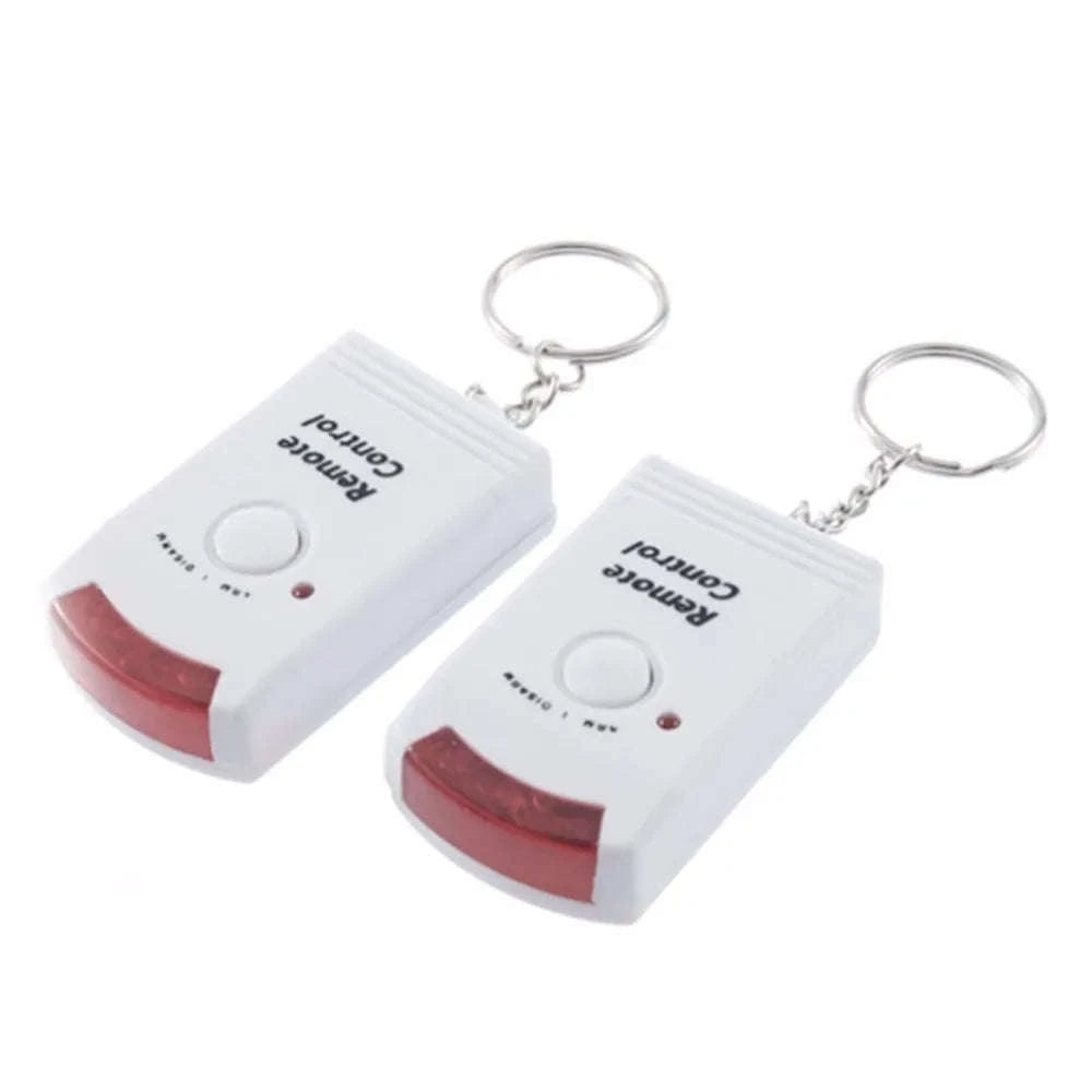 Wireless Motion Sensor Alarm with Dual Remotes – 105dB Security System-Default Title