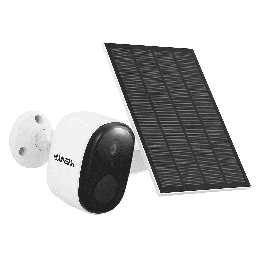 Wireless Outdoor Security Camera 2K 3MP with Spotlight, Siren and Two-Way Audio-Battery Camera / Mexico